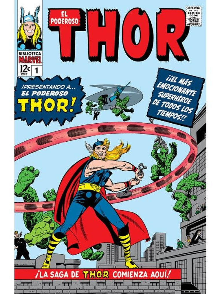 BIBLIOTECA MARVEL 03. EL PODEROSO THOR 01 - PANINI ESPANA 1