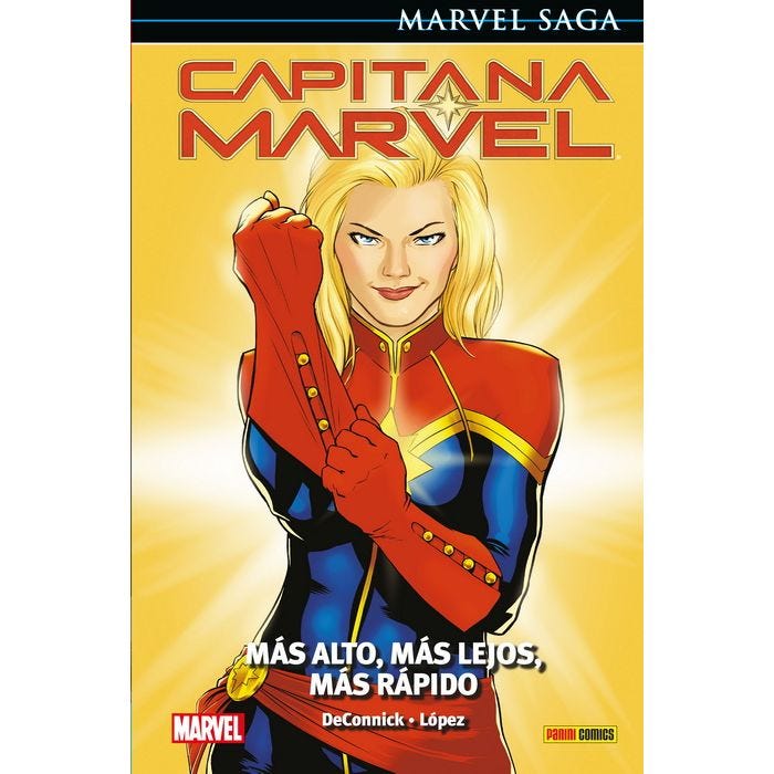 CAPITANA MARVEL 04: MAS ALTO, MAS LEJOS, MAS RAPIDO. MARVEL SAGA - PANINI ESPANA