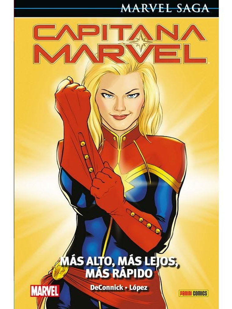 CAPITANA MARVEL 04: MAS ALTO, MAS LEJOS, MAS RAPIDO. MARVEL SAGA - PANINI ESPANA 1