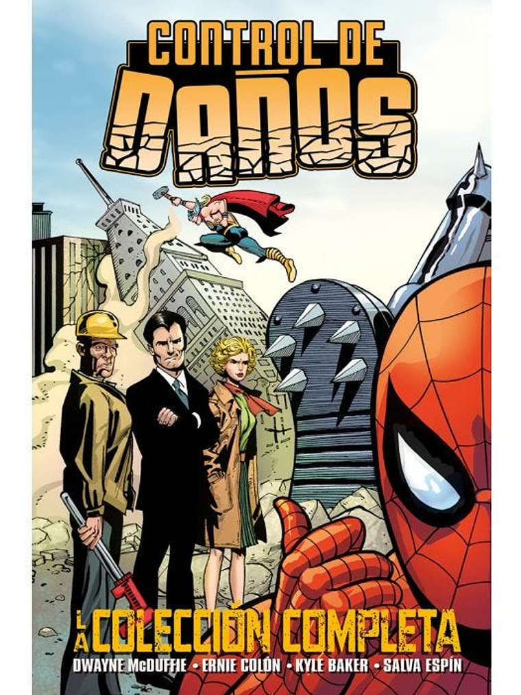 CONTROL DE DAÑOS. LA COLECCION COMPLETA. MARVEL HEROES - PANINI ESPANA 1