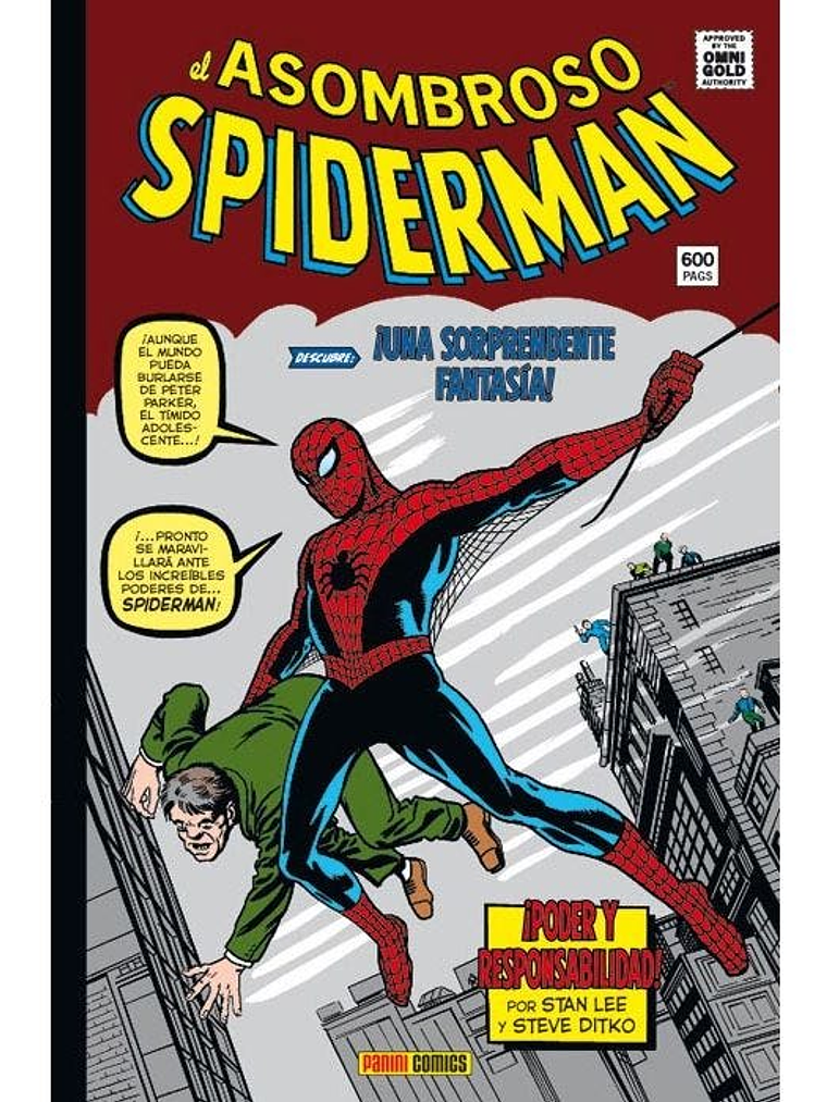 EL ASOMBROSO SPIDERMAN 01: PODER Y RESPONSABILIDAD MARVEL GOLD - PANINI ESPANA 1