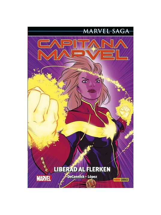 CAPITANA MARVEL 05: LIBERAD AL FLERKEN. MARVEL SAGA - PANINI ESPANA 1