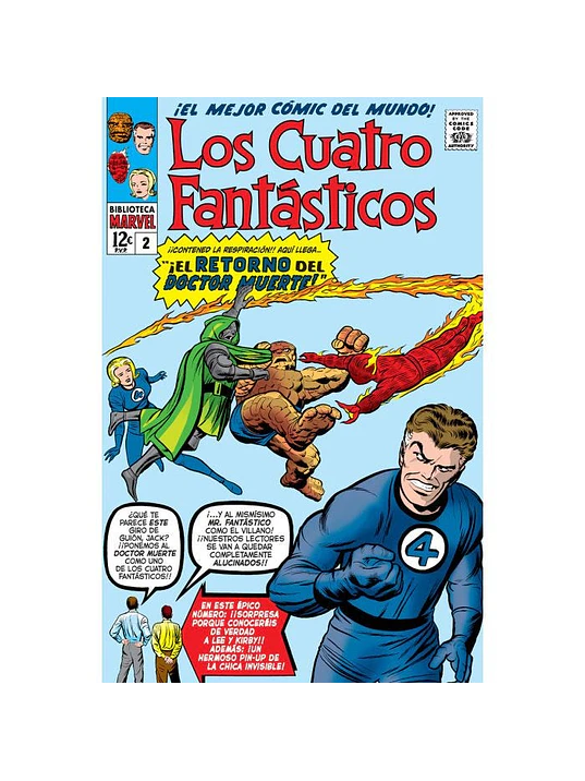 BIBLIOTECA MARVEL 05. LOS CUATRO FANTSTICOS 02 - PANINI ESPANA 1