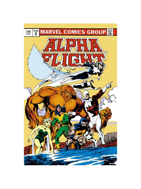 BIBLIOTECA ALPHA FLIGHT 0 - PANINI ESPANA 1