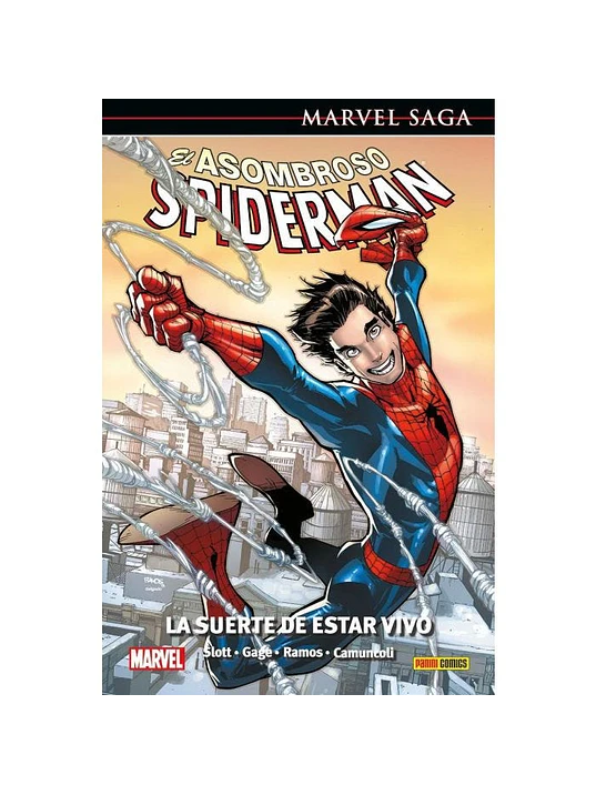 EL ASOMBROSO SPIDERMAN 46: LA SUERTE DE ESTAR VIVO. MARVEL SAGA - PANINI ESPANA 1