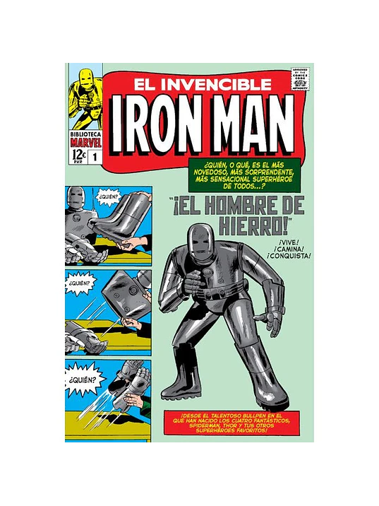 BIBLIOTECA MARVEL 06. EL INVENCIBLE IRON MAN 01 - PANINI ESPANA 1