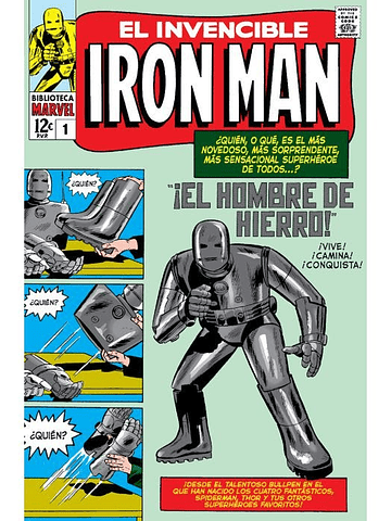 BIBLIOTECA MARVEL 06. EL INVENCIBLE IRON MAN 01 - PANINI ESPANA