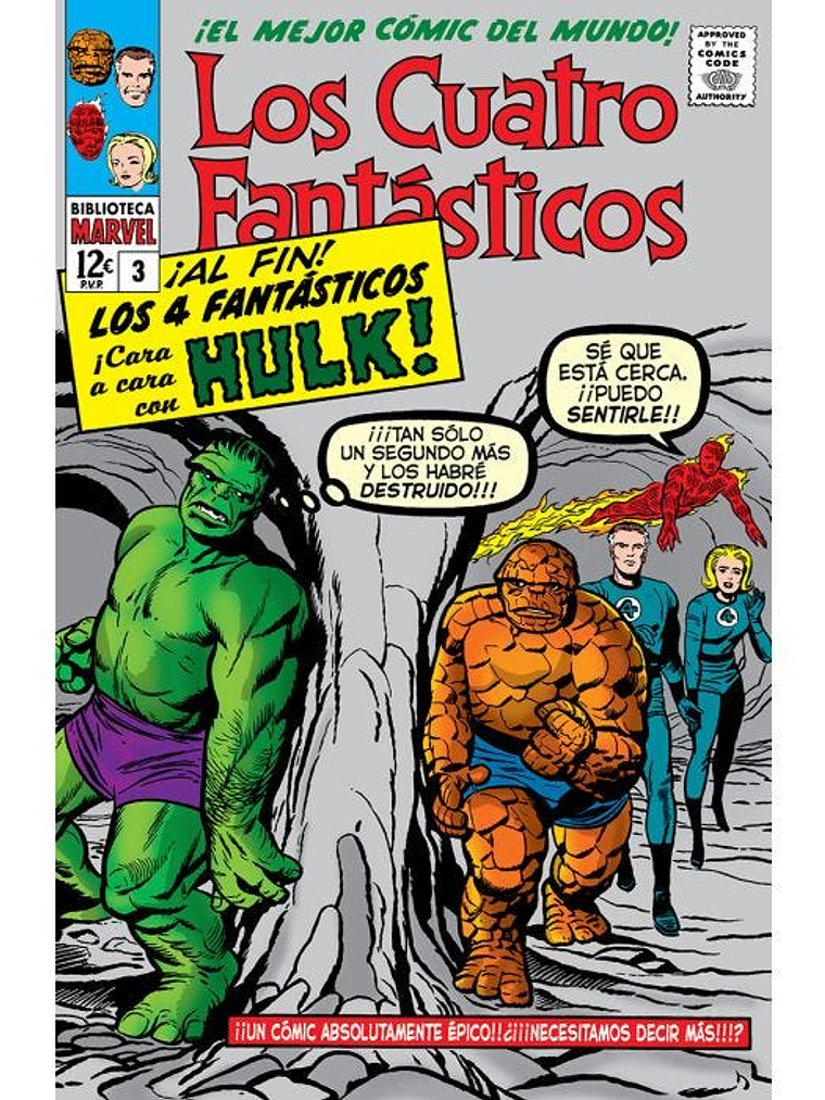 BIBLIOTECA MARVEL 07. LOS CUATRO FANTSTICOS 03 - PANINI ESPANA 1