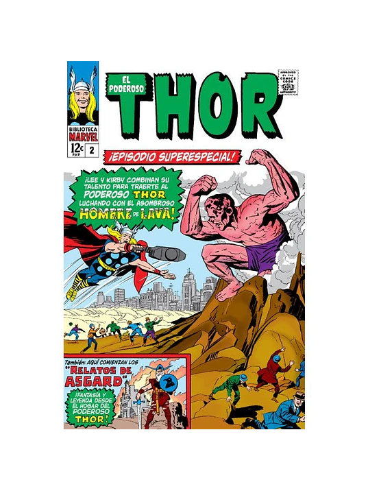BIBLIOTECA MARVEL 08. EL PODEROSO THOR 02 - PANINI ESPANA 1