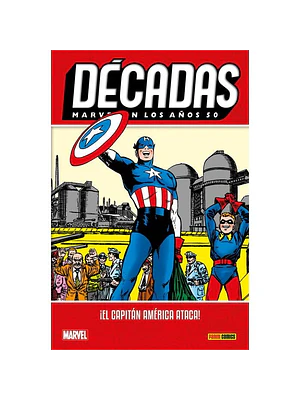 DECADAS. MARVEL EN LOS ANOS 50: EL CAPITÁN AMERICA ATACA - PANINI ESPANA