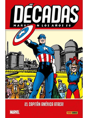 DECADAS. MARVEL EN LOS ANOS 50: EL CAPITÁN AMERICA ATACA - PANINI ESPANA