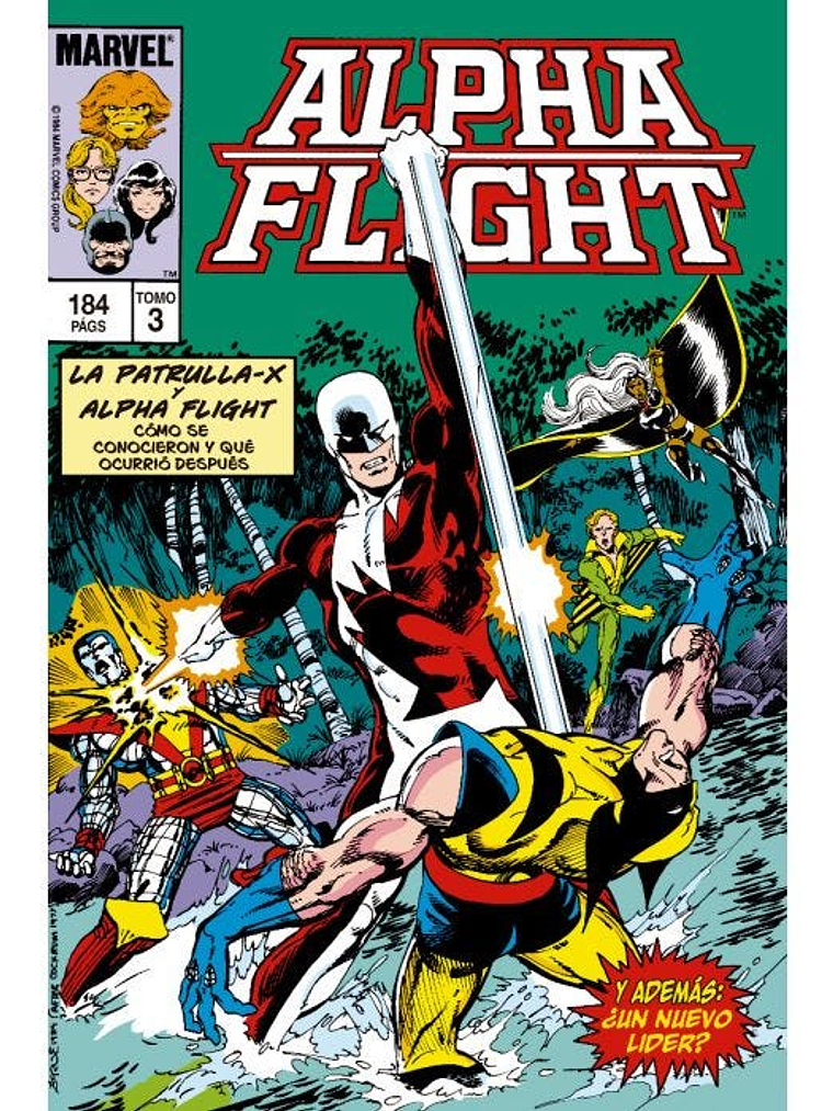 BIBLIOTECA ALPHA FLIGHT 03 - PANINI ESPANA 1