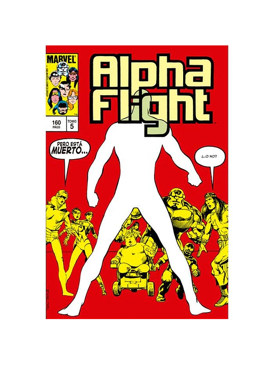 BIBLIOTECA ALPHA FLIGHT 05 - PANINI ESPANA 1