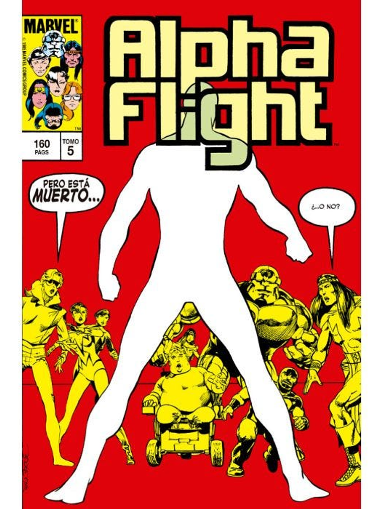 BIBLIOTECA ALPHA FLIGHT 05 - PANINI ESPANA 1