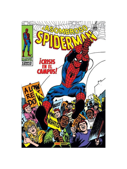 EL ASOMBROSO SPIDERMAN 04: CRISIS EN EL CAMPUS MARVEL GOLD - PANINI ESPANA 1