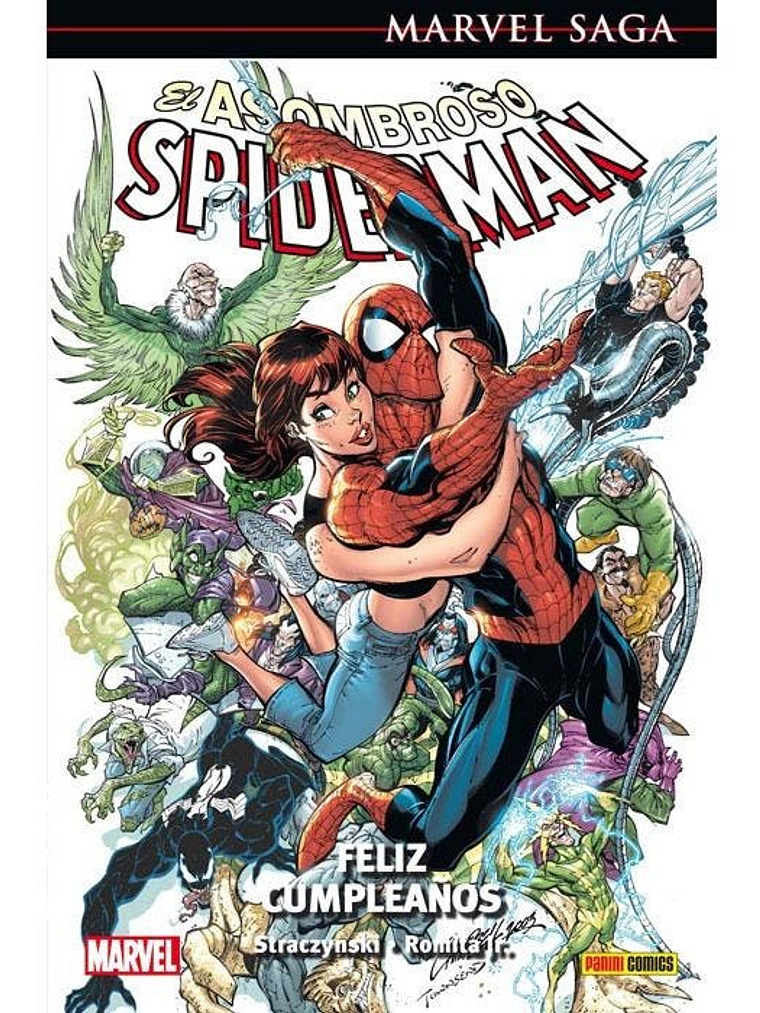 EL ASOMBROSO SPIDERMAN 04: FELIZ CUMPLEANOS. MARVEL SAGA - PANINI ESPANA 1