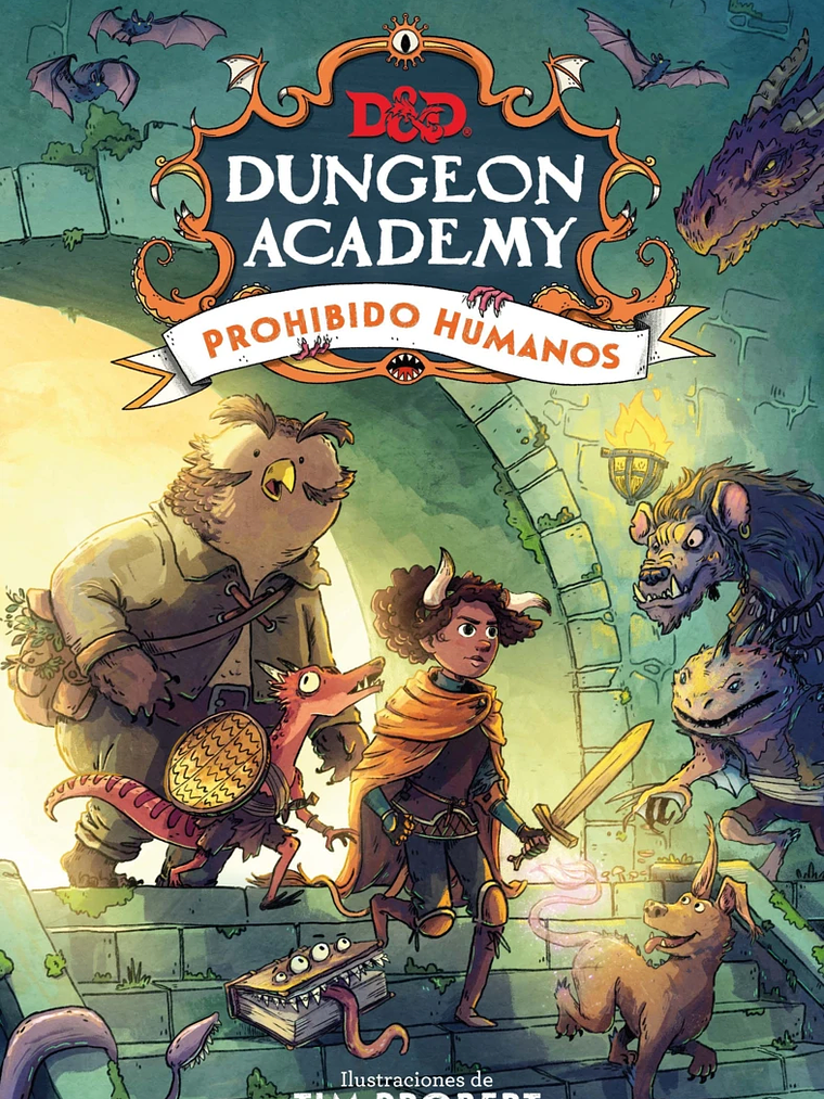 D&D 1. DUNGEON ACADEMY. PROHIBIDO HUMANOS - PLANETA 1