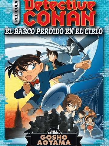 DETECTIVE CONAN ANIME COMIC NRO. 01 EL BARCO PERDIDO EN EL CIELO - PLANETA