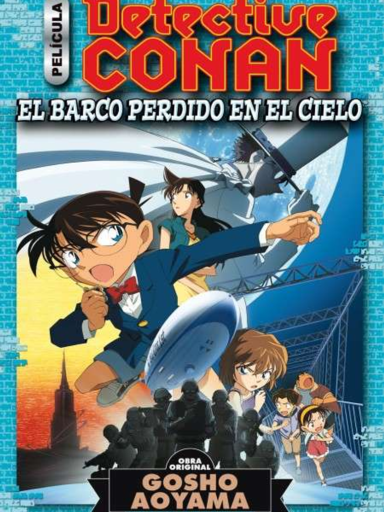 DETECTIVE CONAN ANIME COMIC NRO. 01 EL BARCO PERDIDO EN EL CIELO - PLANETA 1