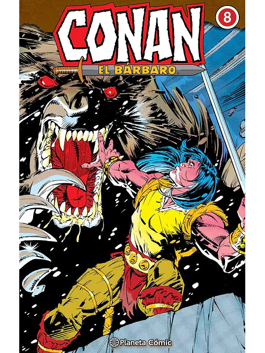 CONAN EL BARBARO. INTEGRAL VOL. 08 - PLANETA 1