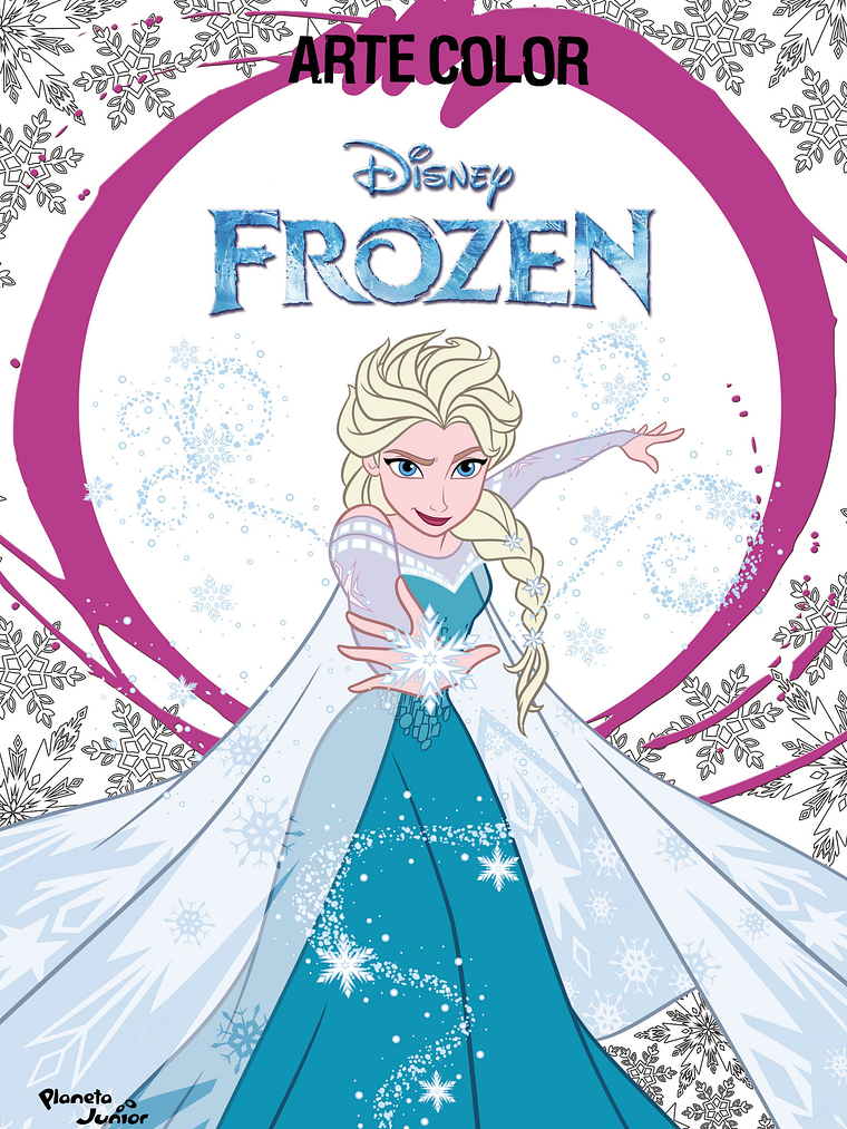 FROZEN. ARTE COLOR - PLANETA JUNIOR 1