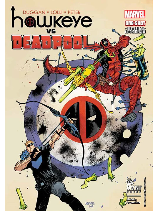 DEADPOOL VS HAWKEYE - OVNIPRESS 1