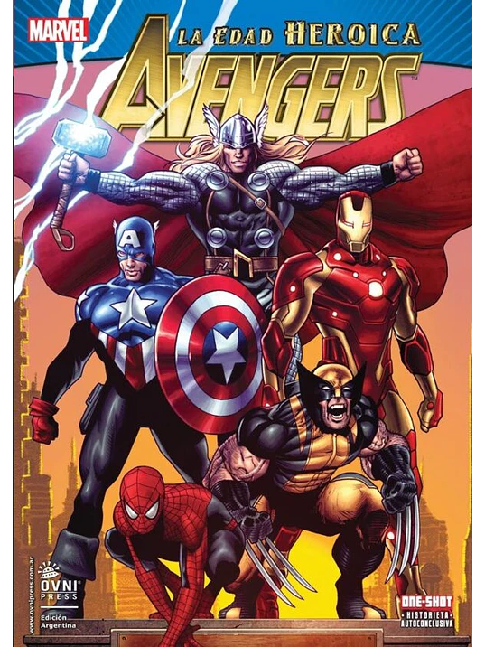 AVENGERS: LA EDAD HEROICA - OVNIPRESS 1