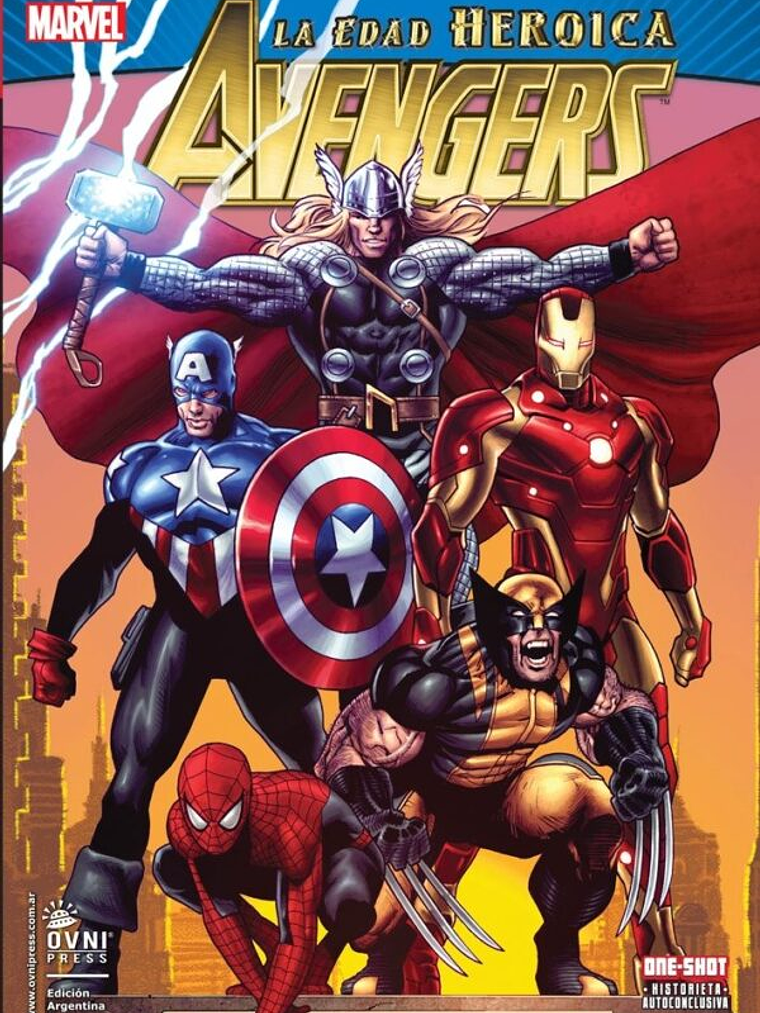 AVENGERS: LA EDAD HEROICA - OVNIPRESS 1