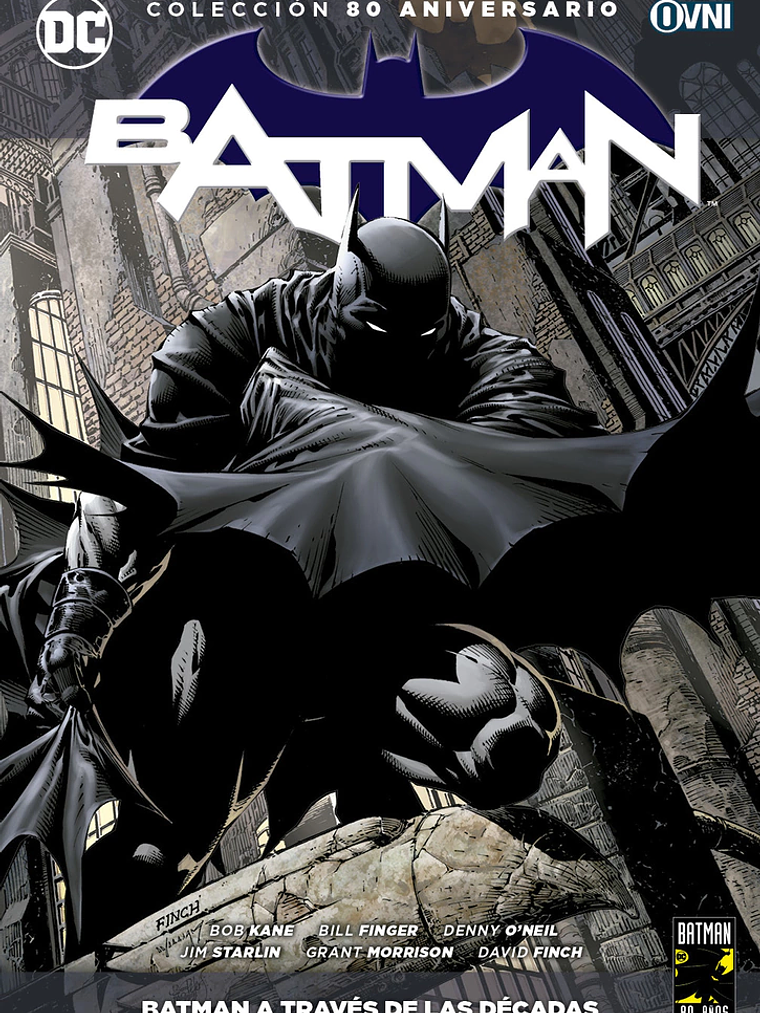 COLECCIÓN 80 ANIVERSARIO BATMAN 01: BATMAN A TRAVÉS DE LAS DECADAS - OVNIPRESS 1