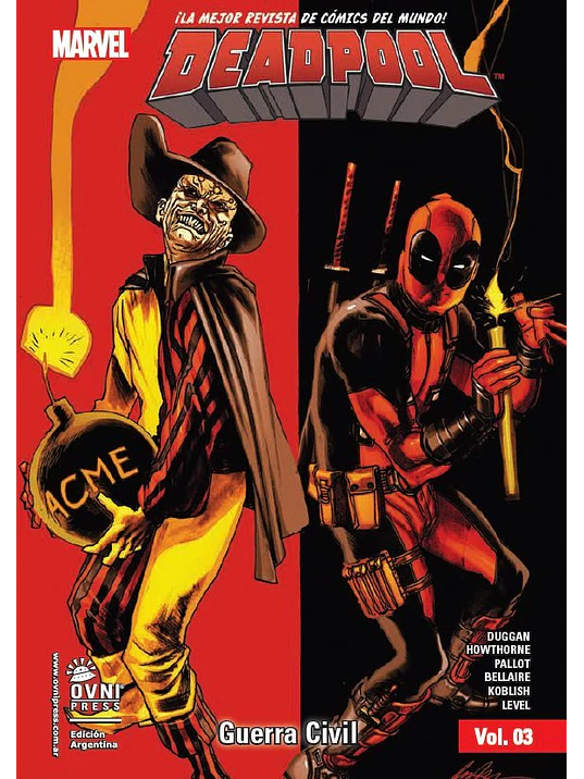 DEADPOOL VOL. 03: GUERRA CIVIL - OVNIPRESS 1