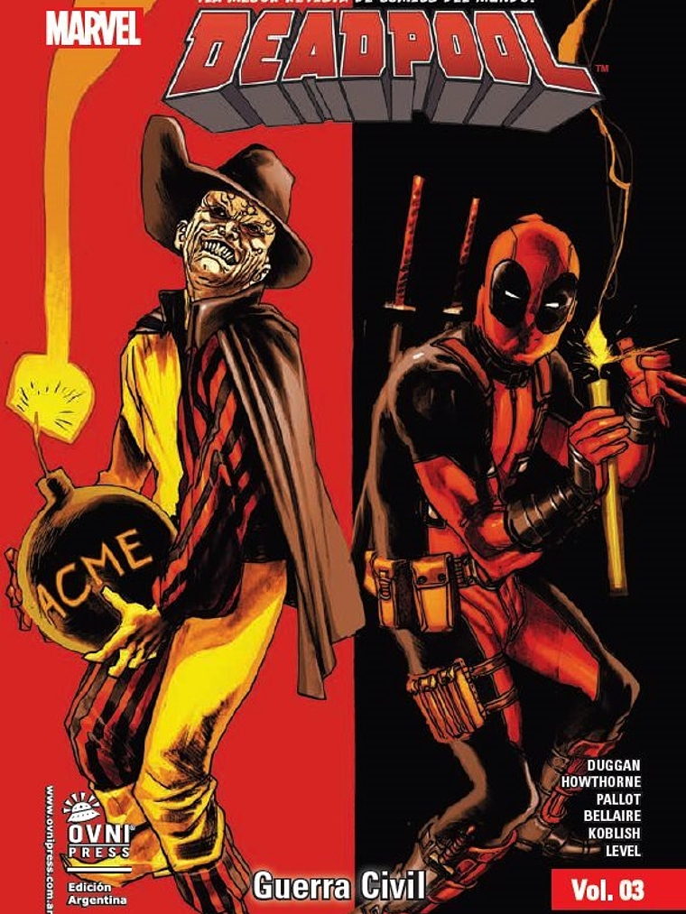 DEADPOOL VOL. 03: GUERRA CIVIL - OVNIPRESS 1