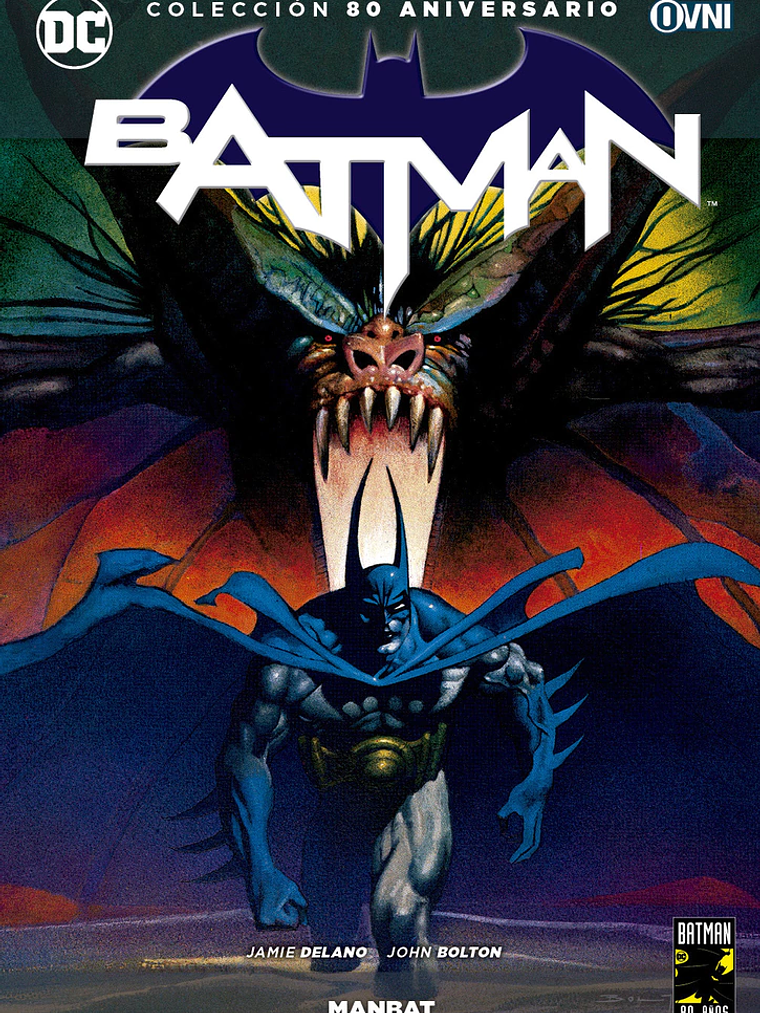 COLECCIÓN 80 ANIVERSARIO BATMAN 08: MAN-BAT - OVNIPRESS 1