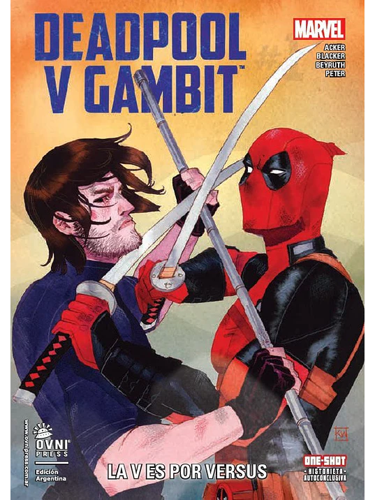DEADPOOL VS GAMBIT - OVNIPRESS 1