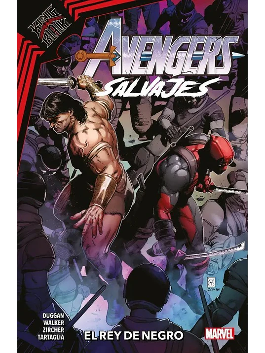 AVENGERS SALVAJES TPB VOL. 04: EL REY NEGRO - PANINI LATAM 1
