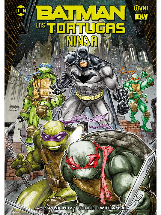 BATMAN/LAS TORUGAS NINJA VO. 01 - OVNIPRESS 1