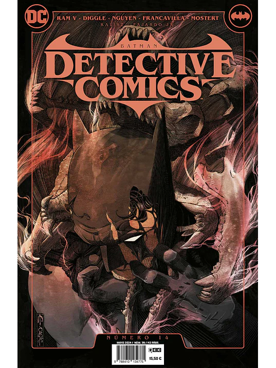 BATMAN: DETECTIVE COMICS NÚM. 14/ 39 - ECC 1