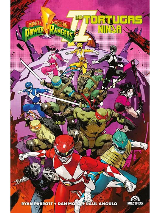 POWER RANGERS VS LAS TORTUGAS NINJA II - MOZTROS 1