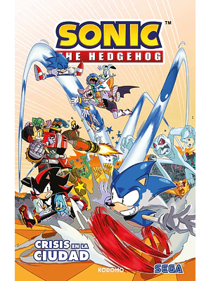 SONIC THE HEDGEHOG VOL. 05: CRISIS EN LA CIUDAD BIBLIOTECA SUPER KODOMO - ECC
