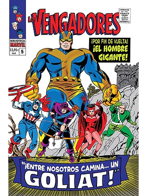 BIBLIOTECA MARVEL 51. LOS VENGADORES 05 - PANINI ESPANA
