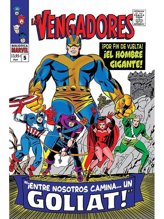 BIBLIOTECA MARVEL 51. LOS VENGADORES 05 - PANINI ESPANA 1