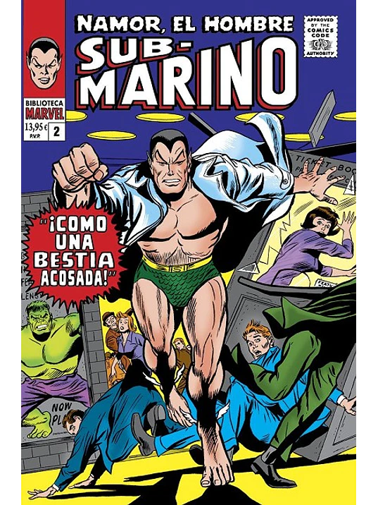 BIBLIOTECA MARVEL 53. NAMOR, EL HOMBRE SUBMARINO 02 - PANINI ESPANA 1