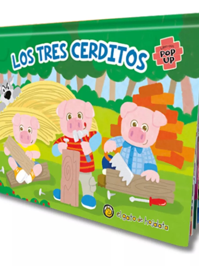 LOS TRES CERDITOS. POP-UP PEQUENO - EL GATO DE HOJALATA 1