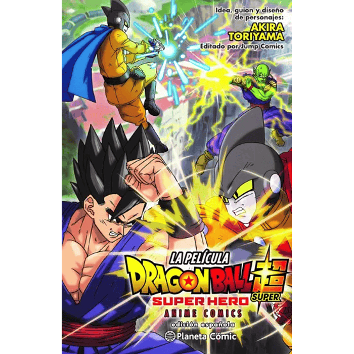 DRAGON BALL SUPER: SUPER HERO ANIME COMIC - PLANETA