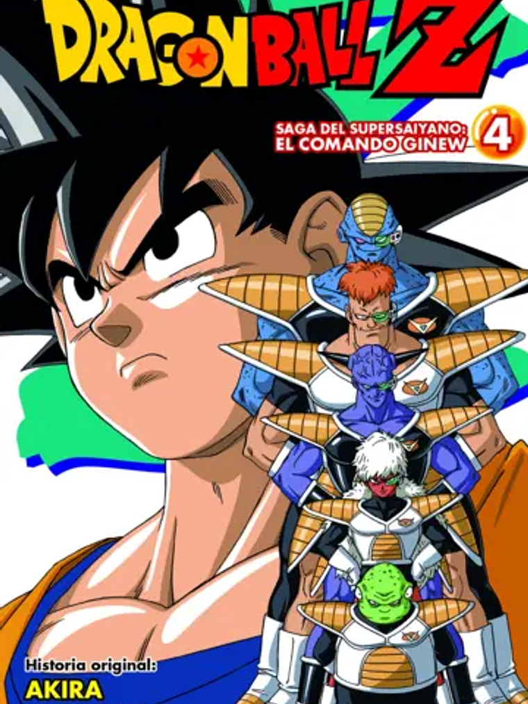 DRAGON BALL Z SAGA DEL COMANDO GINEW 04 COLOR - PLANETA 1