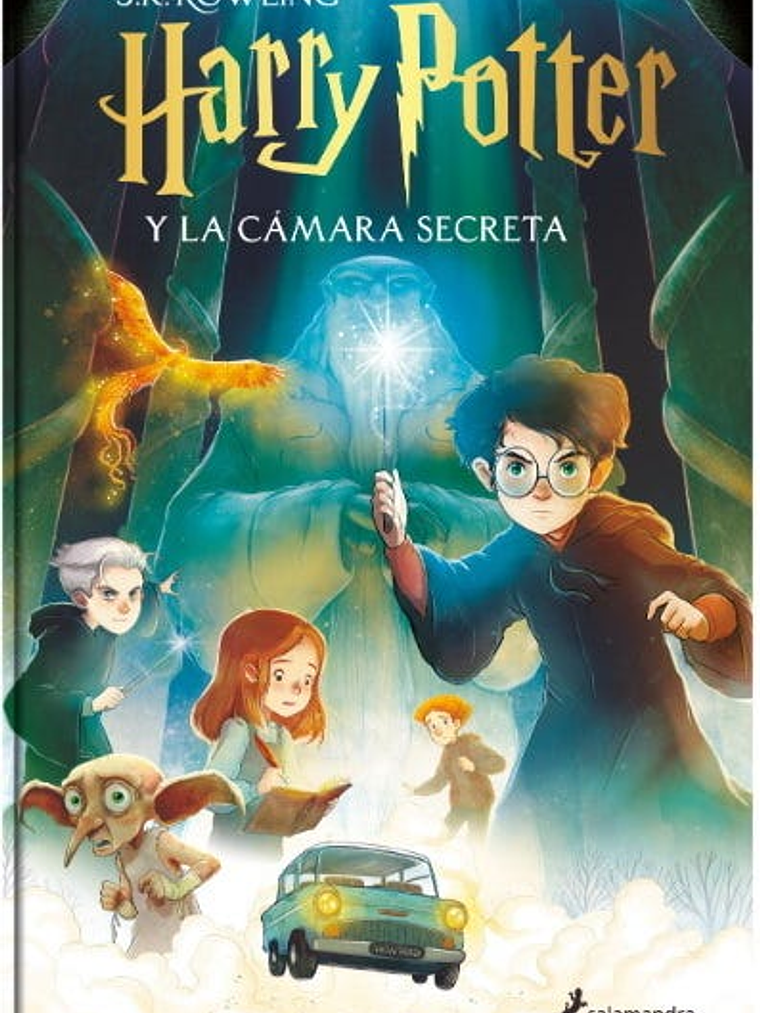HP2- HARRY POTTER Y LA CAMARA SECRETA. NUEVA PORTADA - SALAMANDRA 1