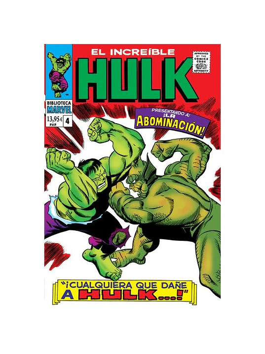BIBLIOTECA MARVEL 56. EL INCREÍBLE HULK 04 - PANINI ESPANA 1