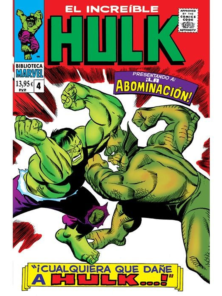 BIBLIOTECA MARVEL 56. EL INCREÍBLE HULK 04 - PANINI ESPANA 1