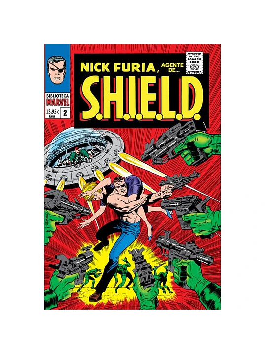 BIBLIOTECA MARVEL 54. NICK FURIA, AGENTE DE S.H.I.E.L.D. 02 - PANINI ESPANA 1