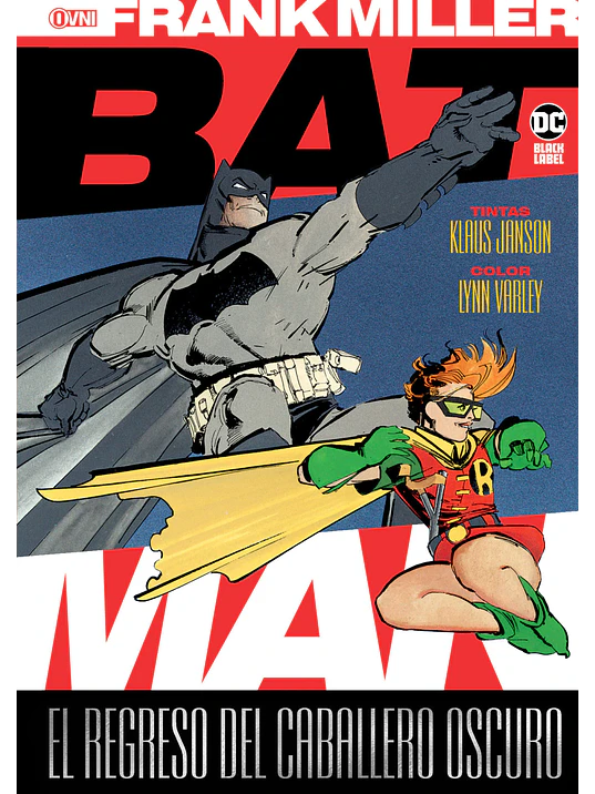 BATMAN: EL REGRESO DEL CABALLERO OSCURO NUEVA PORTADA - OVNIPRESS 1