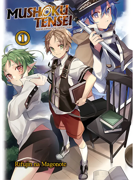 MUSHOKU TENSEI NOVELS 01 - PANINI ARGENTINA 1